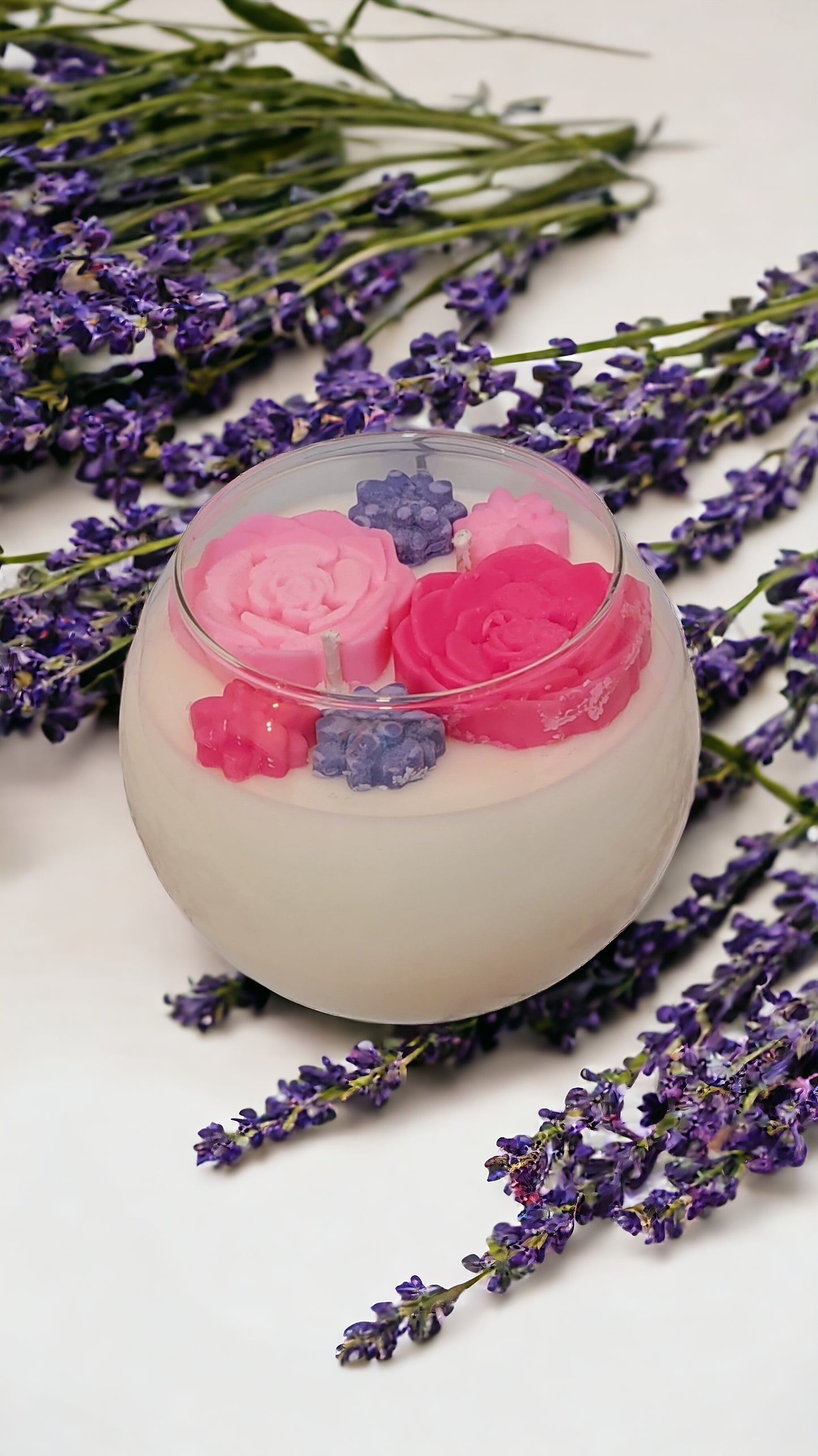 Mother's Day Floral Bouquet Candle